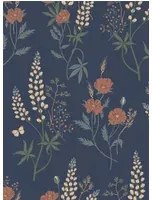 Sandberg Carta da parati Emma - Classic Blue