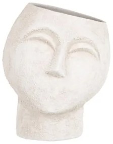 Vaso Ceramica Crema 19 x 19 x 20 cm