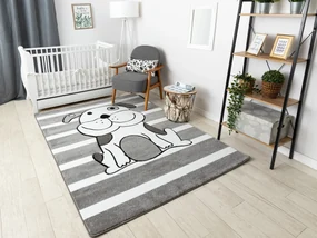 Tappeto PETIT PUPPY CANE CUCCIOLO grigio