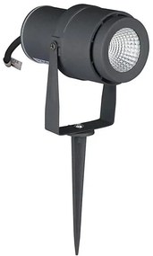 Lampada LED da esterno LED/12W/100-240V IP65 grigio - vetro verde