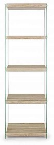 Libreria SURY rovere 48,5x39x160 cm