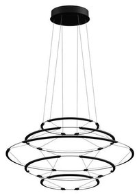 Nemo Lighting - Drop 5 Lampada a Sospensione Matte Black Nemo Lighting