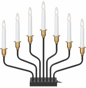 Decorazione luminosa natalizia nera Brosa - Markslöjd