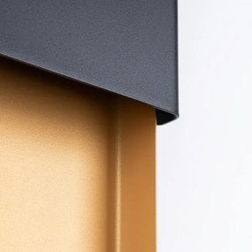 Sollux SL.1354 - Applique DURLIN 2xG9/8W/230V oro/nero