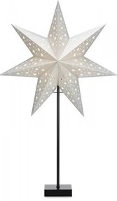 Markslöjd 704455 - Decorazione natalizia SOLVALLA 1xE14/25W/230V argento 69 cm