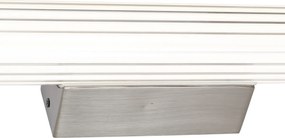 Lampada da parete retrò color canna di fucile 60,4 cm incl. LED IP44 - Coco