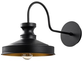 Lampada da parete nera Berceste – Opviq lights