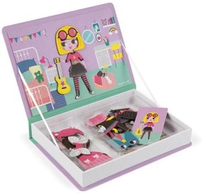Janod - Set magnetico interattivo MAGNETIBOOK bambina