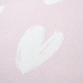 Lenzuolo per culla in flanella 70x140 cm Hearts - Catherine Lansfield