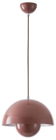 Lampadario a sospensione con filo 1xE27/15W/230V rosso