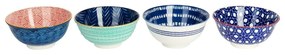 Set di 4 ciotole in ceramica, ø 16,5 cm - Kitchen Craft