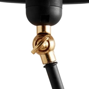 Lampada da terra AYD 1xE27/40W/230V nera