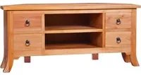 Mobile TV 100x40x45 cm in Legno Massello di Mogano 337867