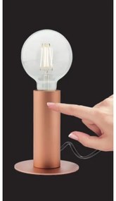 Redo 01-2131 - Lampada da tavolo Touch RIVET 1xE27/42W/230V rame