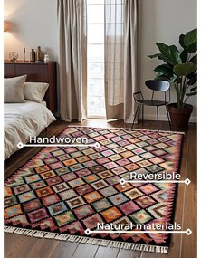 Tappeto in lana reversibile/tessuto a mano 200x290 cm Kamal Zara – Nouristan