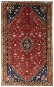 Shiraz Tappeto 170x280 Rosso (Iran) Annodato A Mano