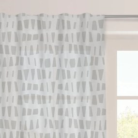 Tenda Buran bianco, fettuccia 140x300 cm