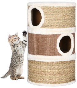 Tiragraffi A Forma Di Barile 60 Cm İn Giunco /