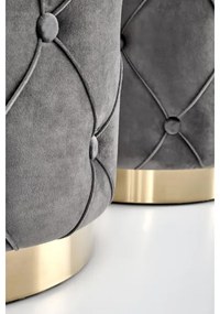 SET 2x Tabacco POLLY diametro 40/44 cm grigio/oro