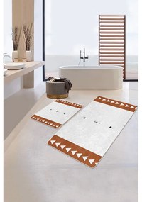 Tappetini da bagno bianchi in set da 2 60x100 cm - Mila Home