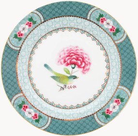 Set di 6 piatti da dessert in porcellana Blushing Birds