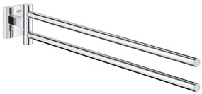 GROHE 40976000 - Porta asciugamani START CUBE 438 mm, cromato lucido