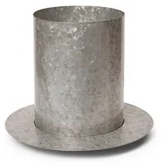 Auran Pot Medium Galvanized - Ferm Living