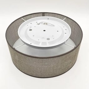 Plafoniera SIRJA 1xE27/15W/230V Ø 35 cm marrone