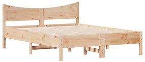 Giroletto 140x200 cm in legno massello di pino