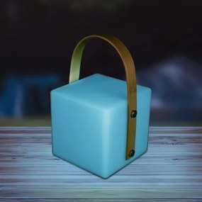 Lampada da esterno MAJORKA LED RGBW, 0,5 W / 5 V USB, 1200 mAh, IP44, bianca