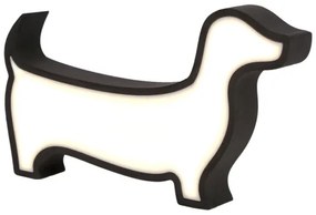 Lampada da scrivania per bambini DOG LED/12W/230V nera