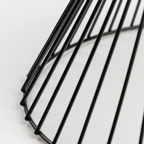 Brilagi - Lampadario a plafone LED CERIA WIRE 1xE27/40W/230V Ø 30 cm nero/rovere