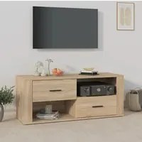 Mobile per TV Rovere Sonoma 100x35x40 cm Legno Multistrato 823102