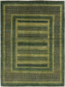 Loribaft Tappeto 230x180 Verde (Iran) Annodato A Mano