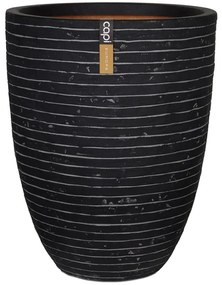 Vaso Nature Row Elegante Basso 36x47 Cm Antracite Krwz782 /
