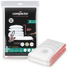 Sacchetti per il vuoto in set da 2 pezzi Premium Valve M - Compactor