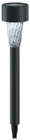 Aigostar - Lampada solare LED LED/0,006W/1,2V 29,5 cm nero 6500K IP44