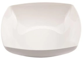 Asian Square Piatto Fondo in Porcellana New Bone China Avorio - 6