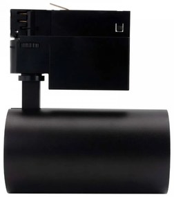 Faro LED 30W Trifase Nero 60° 120lm/W, CRI92, no Flickering - BRIDGELUX LED Colore  Bianco Naturale 4.000K