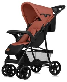 Lionelo - Passeggino EMMA PLUS color mattone/nero