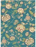 Clarke & Clarke Carta da parati Barmeri - Spice Teal