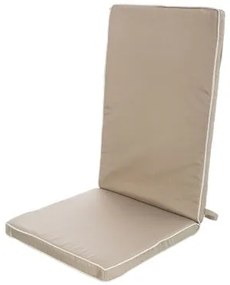 Cuscino per sedie 123 x 48 x 4 cm Taupé
