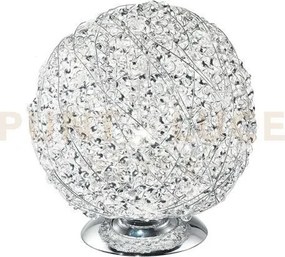 Lume astra in alluminio cromo 1 luce attacco e27 20x20x21cm allumin...