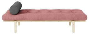 Divano in velluto a coste rosa 200 cm Next - Karup Design