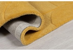 Tappeto in lana gialla 200x290 cm Gigi - Flair Rugs