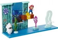 Super Mario Bros Underwater Playset Gioco con Action Figures da 6 cm Idea Regalo