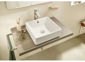 Roca A3270ML000 - Lavandino da appoggio GAP 39x37 cm ceramiche/bianco