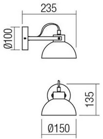 Redo 04-510 - Applique per bambini EOLO 1xE27/42W/230V