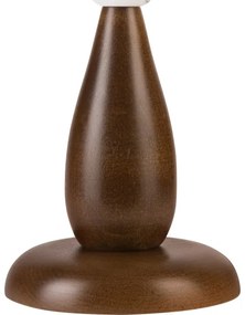 Lampada da tavolo PERA 1xE27/60W/230V marrone scuro/faggio