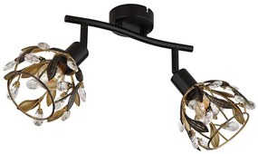 Globo 15759-2 - Faretto MIKA 2xE14/25W/230V